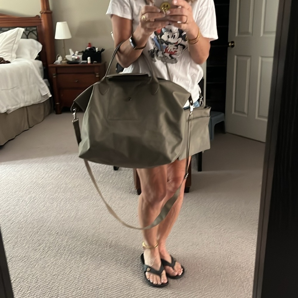 Roots nylon bag with detachable pouch - Picture 7 of 11
